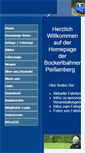 Mobile Screenshot of diebockerlbahner.de